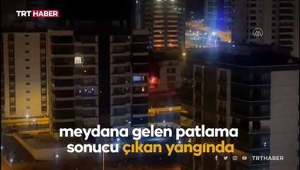 Başkentte lastikçide patlama: 3 iş yeri büyük zarar gördü