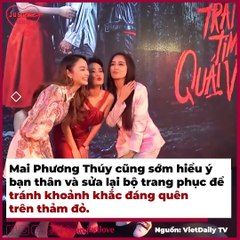 Minh Hằng xử lý cực chuyên nghiệp khi Mai Phương Thúy hớ hênh | Điện Ảnh Net