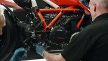 KTM 1290 SUPER DUKE R Austin Racing Full titanium exhaust, sound check, drifting