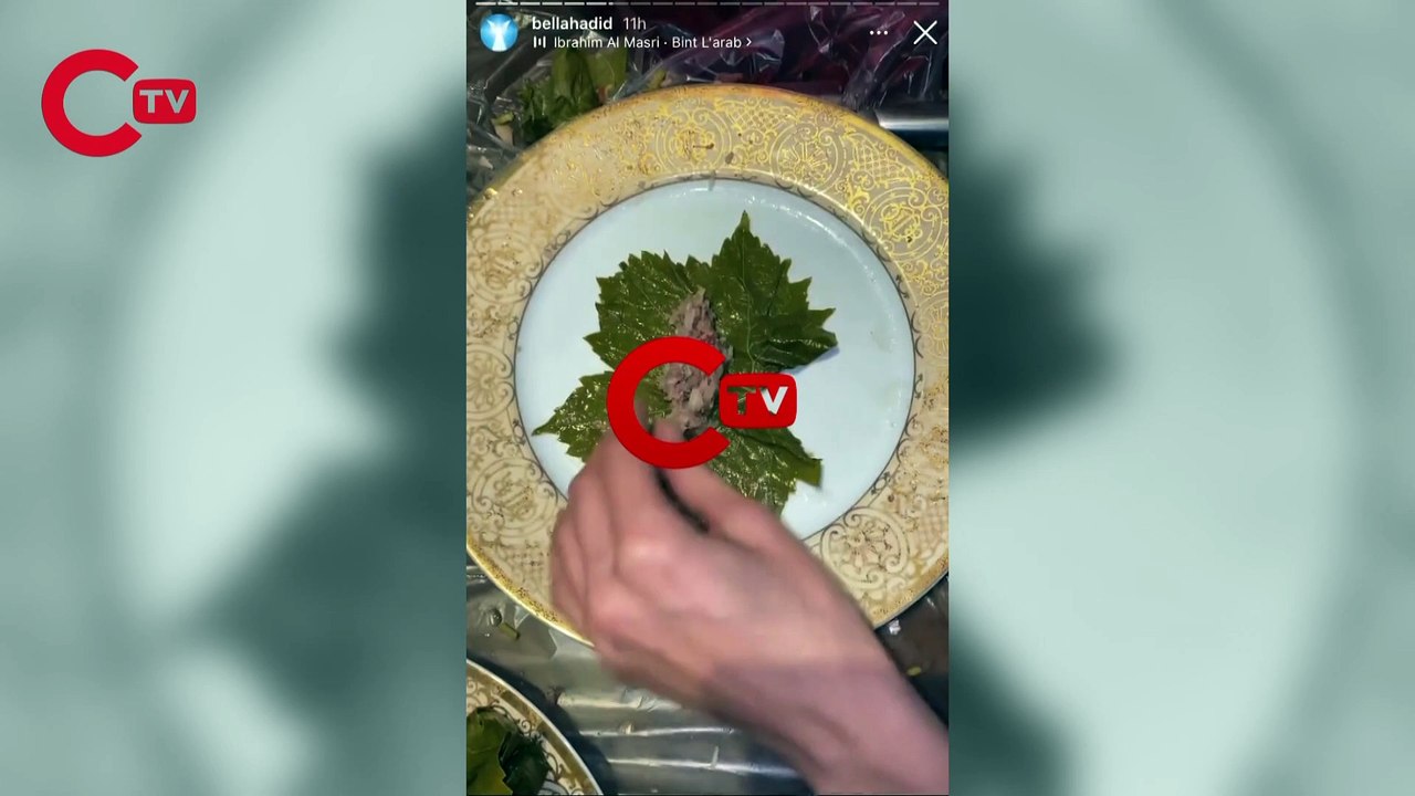 Bella Hadid sarma yaptı