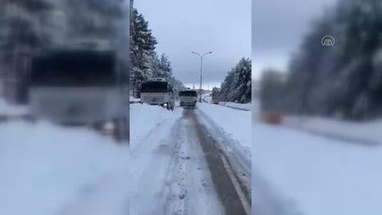 GAZİANTEP - Yol açma çalışmalarına TOMA'lar da katılıyor