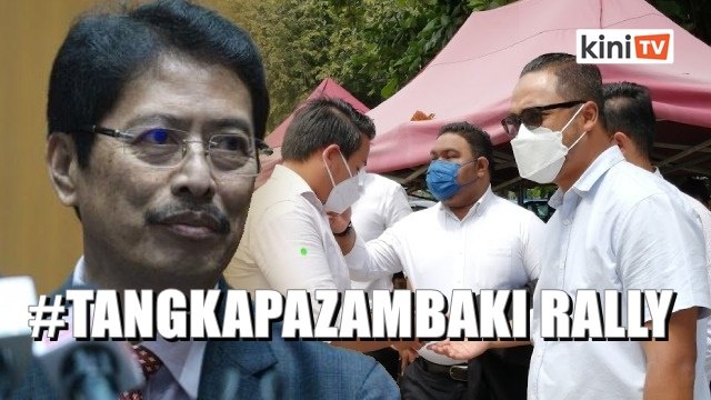 Amanah Youth leaders investigated over #TangkapAzamBaki rally