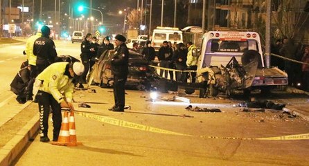 Kontrolden çıkan otomobil çekiciye çarptı: 1 ölü