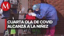 Crecen casos activos de covid-19 en menores de edad en México