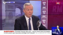 Bruno Le Maire sur le prix des carburants: 