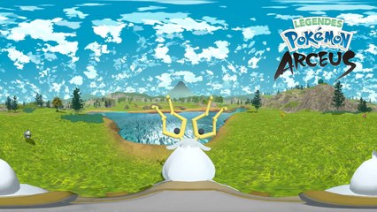 Pokémon Legends Arceus : Une nouvelle vidéo pour visiter la région d'Hisui à 360 degrés !