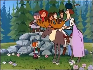 Vic Le Vicking (1974) L'Homme Qui Venait Du Nord . Épisode 33 .