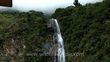 Waterfall before Lachung village, Sikkim