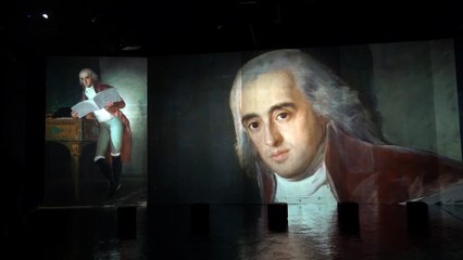 معرض فني بتقنيات تكنولوجية في إسبانيا