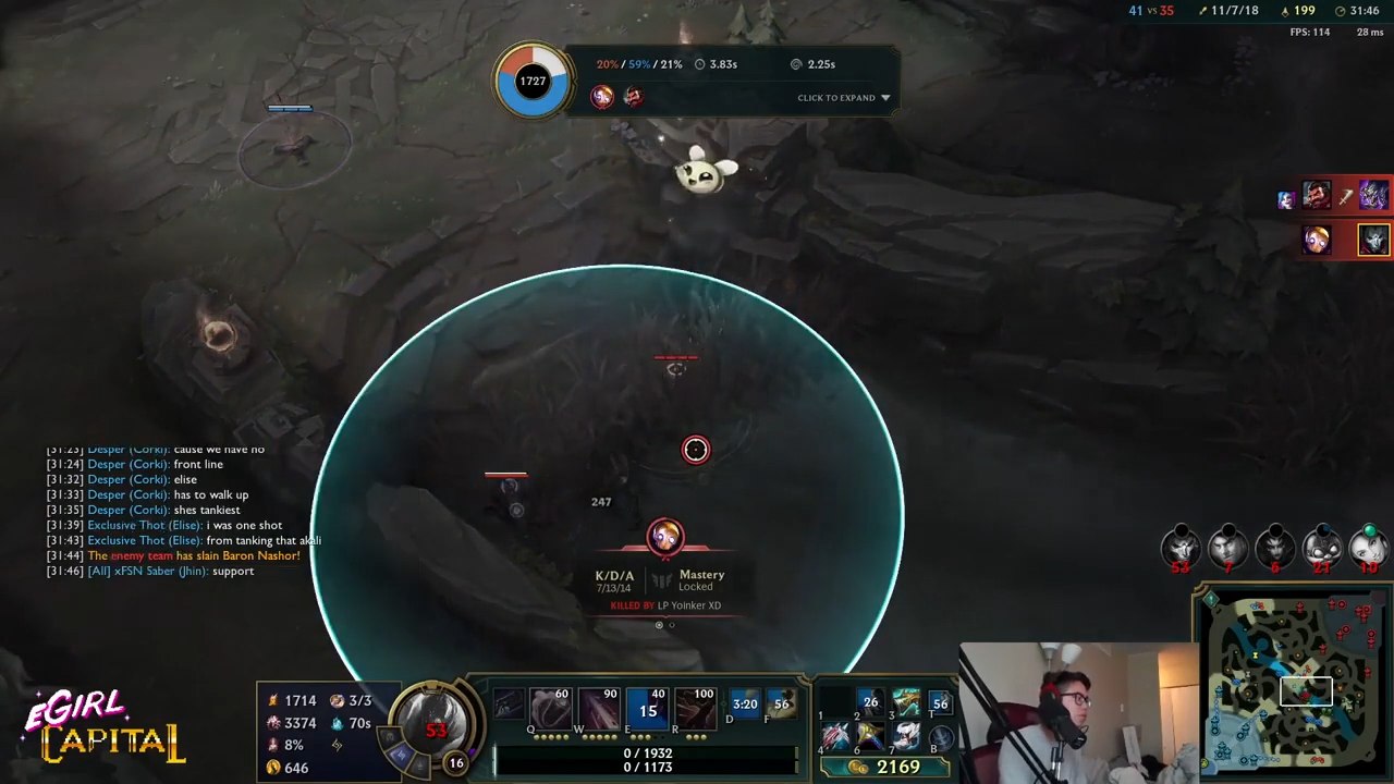 Blitzcrank asesinando sin piedad a un Jhin