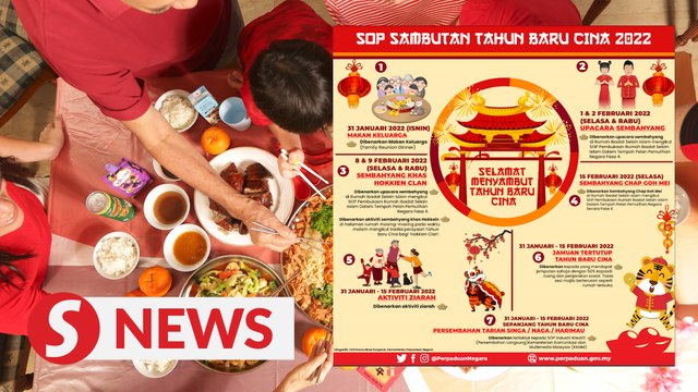 CNY family reunion dinners, house-to-house visits allowed, subject to SOP