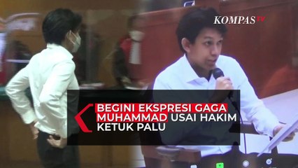 Begini Ekspresi Gaga Muhammad Usai Hakim Ketuk Palu