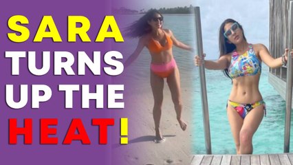 Sara Ali Khan oozes oomph with her bikini looks