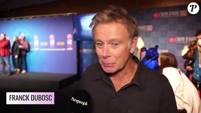 Franck Dubosc au Festival de l'Alpe d'Huez pour le film Rumba la vie , le 18 janvier 2022.