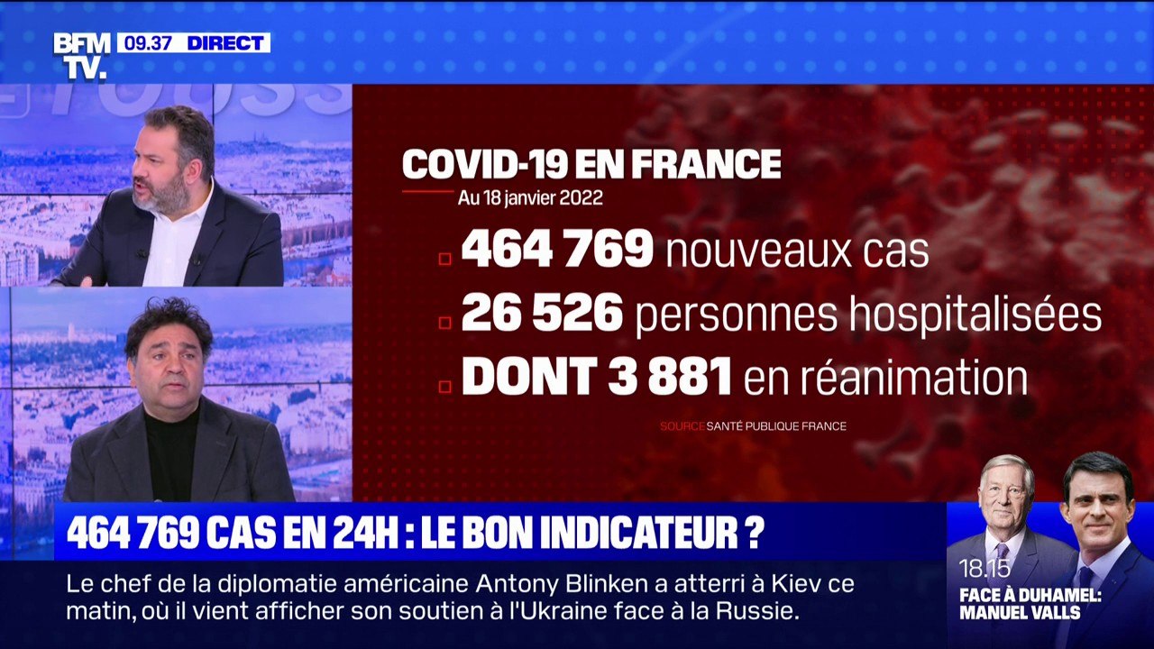 Pr Djillali Annane: "On va rester sur un plateau entre 350 et 450 000 cas quotidiens tout l'hiver"