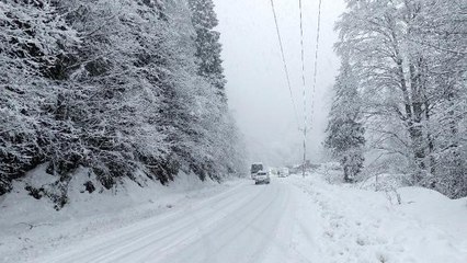 KARADENİZ'DE KAR ESARETİ; 1644 KÖY VE MAHALLE YOLU KAPANDI, OKULLAR TATİL