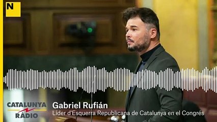Rufián: "El senyor Villarejo li fot molt confeti a tot el que diu"