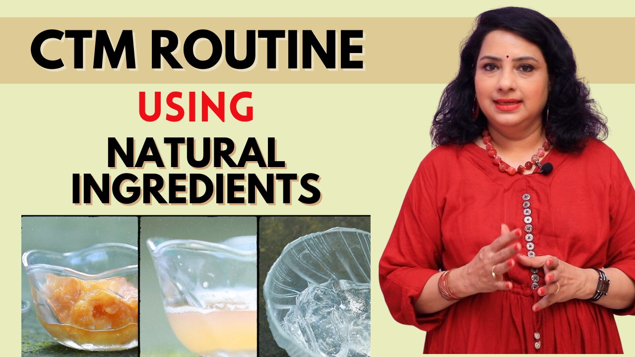Simple Homemade CTM Routine For Bright, Clear & Glowing Skin | Home Remedies | Vasundhara Tips