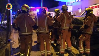 Incendio en una residencia de Moncada: 6 fallecidos y 17 heridos
