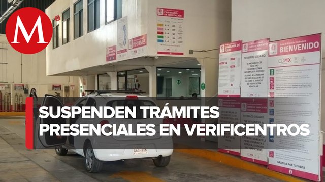 Para evitar contagios de covid, cierran oficinas de trámites de verificación vehicular en CdMx