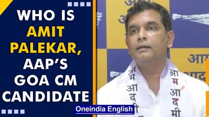 Video herunterladen: Goa Assembly polls 2022: Amit Palekar to be AAP’s CM candidate, says Kejriwal |Oneindia News