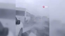 Van'da şehirler arası yollar fırtına ve tipi nedeniyle kapatıldı