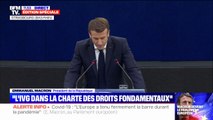 Discours devant le Parlement européen: Emmanuel Macron veut 