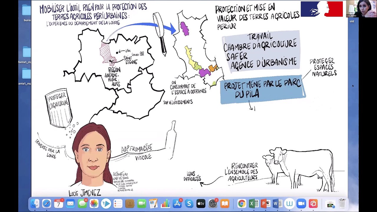 Webinaire du 7 Décembre 2021 : Mobiliser le PAEN comme outil de protection foncière - l'exemple de la Loire - Vidéo 5  sur 6