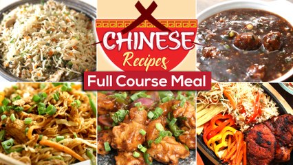 5 Tasty & Easy Chinese Recipes in Marathi | Full Course Meal | चविष्ट आणि चमचमीत चाईनीज रेसिपीस
