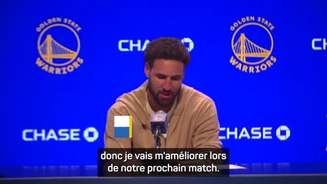 Warriors - Thompson heureux de pouvoir enchaîner les matches
