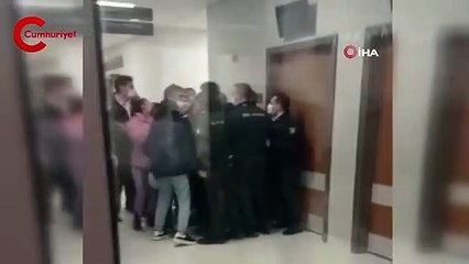 Hamile hemşirenin darp edildiği anlara ilişkin görüntüler ortaya çıktı