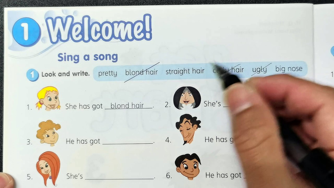 Year 3 Get Smart Plus Workbook Answer Page 2Module 1 Welcome! Sing a song