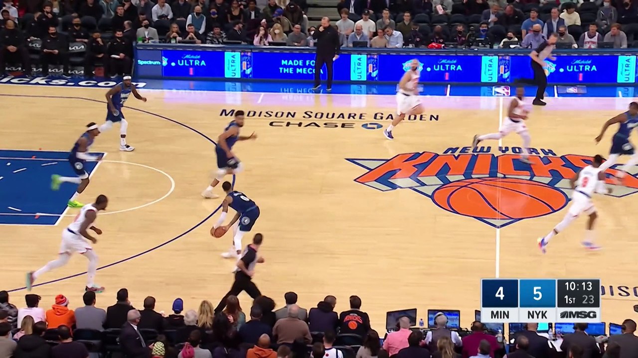 Highlights: Wolves mit spätem Sieg bei den Knicks