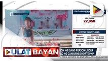 Hiling na birthday celebration ng isang person under custody para sa anak, tinupad ng Camarines Norte PNP