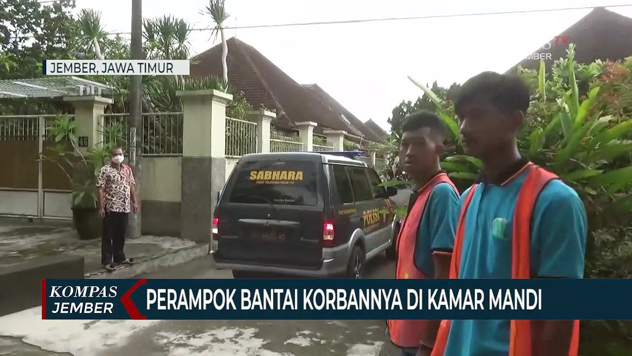 Seorang Janda Dibunuh di Kamar Mandi oleh Perampok