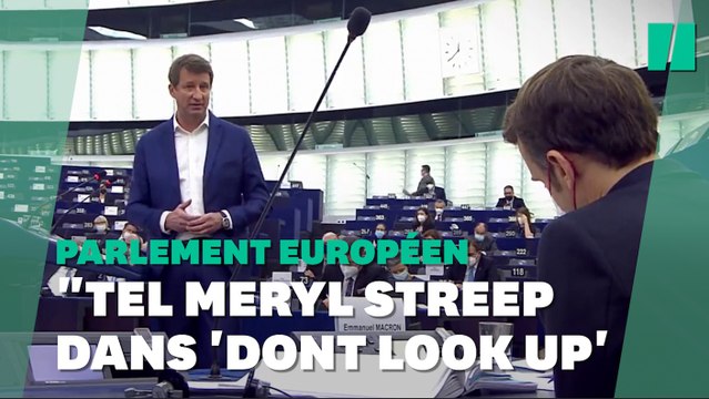 Don't look up , Ouïgours, réfugiés : le réquisitoire fort de Jadot devant Macron