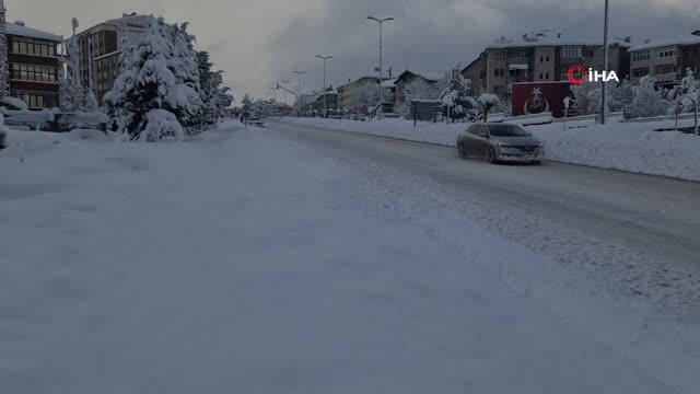 Karabük - Bartın karayolunda geçişler kontrollü veriliyor