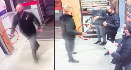Acil serviste bıçaklı saldırgan dehşeti
