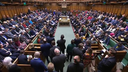 David Davis urges Boris Johnson 'to go' during PMQs