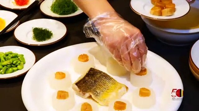 Gastronomy TOP CHEF event between Belgium and China ! (3) Fishes, Bars