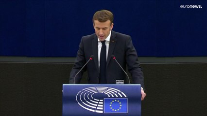 ماكرون يدعو الأوروبيين إلى تشكيل نظام أمني جديد