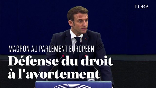 Emmanuel Macron veut que l'Europe renforce le droit à l'avortement