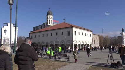 Kuzey Makedonya'da Epifani Bayramı kutlandı