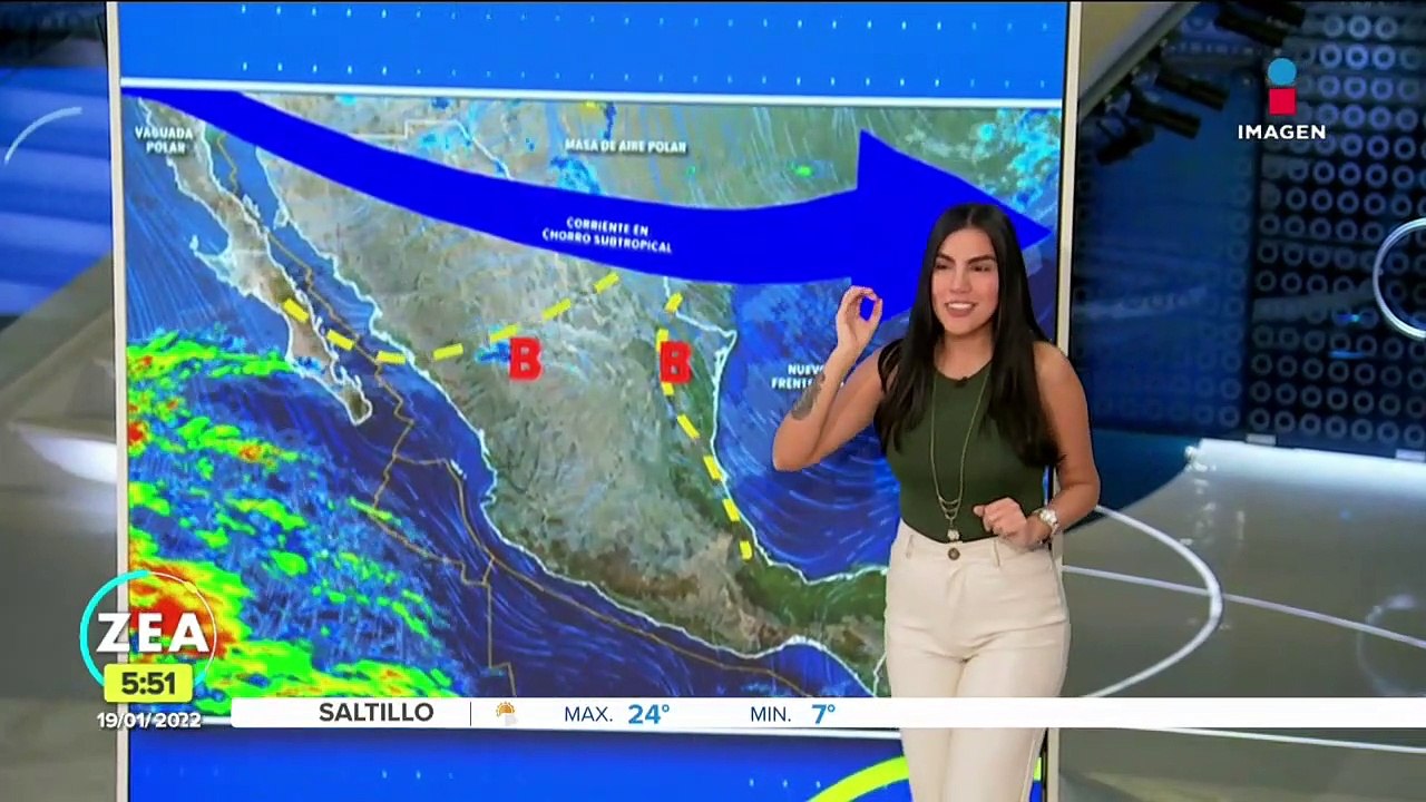 Pronóstico del tiempo 19 de enero de 2022
