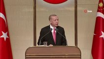 Son dakika haber... Cumhurbaşkanı Erdoğan, Muhtarlar Toplantısı'nda konuştu