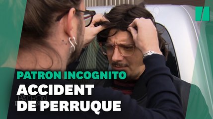 Dans "Patron Incognito", la perruque du PDG de Finsbury se décroche au pire moment