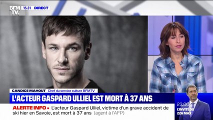 L'acteur Gaspard Ulliel, victime d'un grave accident de ski mardi, est mort à 37 ans (BFMTV)