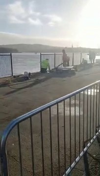 Derry quay gets spruce up with new safety railings