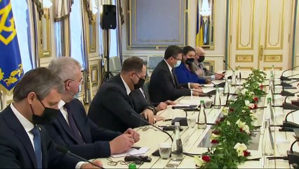 Download Video: Tensions Russes - Occidentaux : le chef de la diplomatie américaine vient soutenir l'Ukraine