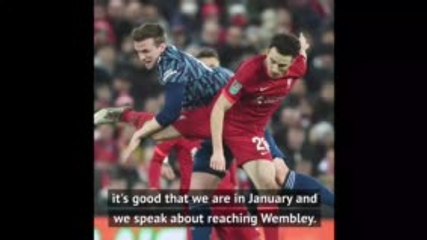 Liverpool will 'try everything' to reach Wembley - Lijnders